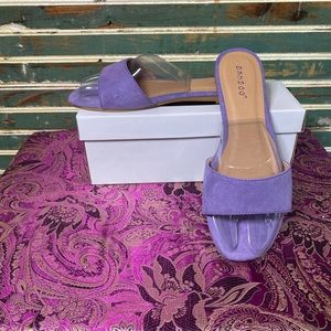 Fashion Nova purple slide